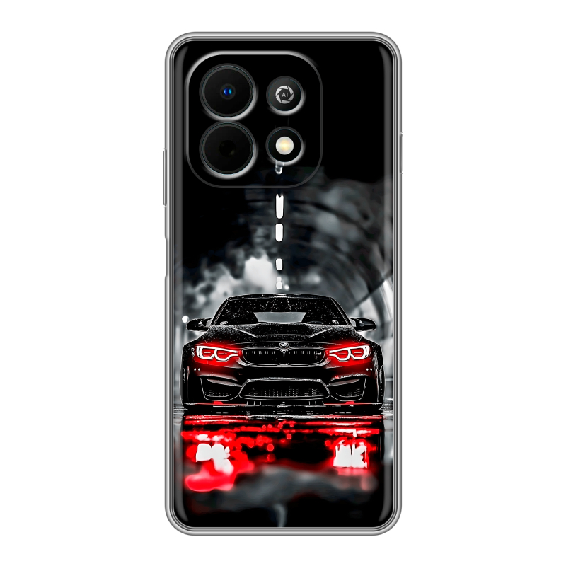 Силиконовый чехол на Huawei Nova Y74 с принтом BMW БМВ Силиконовый чехол на Huawei Nova Y74 с принтом BMW БМВ