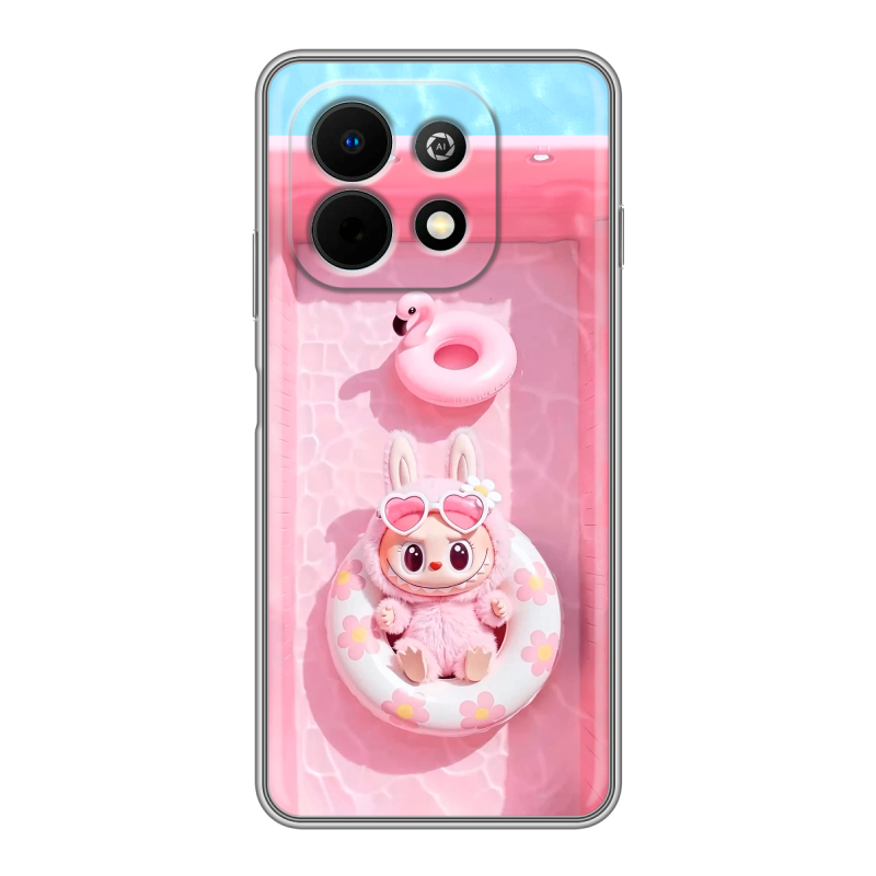Силиконовый чехол на Huawei Nova Y74 с принтом Labubu Лабубу Силиконовый чехол на Huawei Nova Y74 с принтом Labubu Лабубу