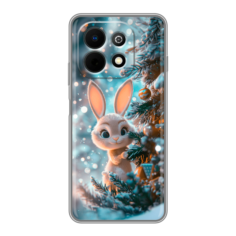 Силиконовый чехол на Huawei Nova Y74 с принтом Новый год Силиконовый чехол на Huawei Nova Y74 с принтом Новый год