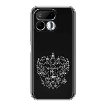 Силиконовый чехол на Realme 16T с принтом Герб России Силиконовый чехол на Realme 16T с принтом Герб России