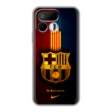 Силиконовый чехол на Realme 16T с принтом Барселона Barcelona Силиконовый чехол на Realme 16T с принтом Барселона Barcelona