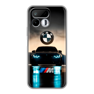 Силиконовый чехол на Realme 16T с принтом БМВ BMW Силиконовый чехол на Realme 16T с принтом БМВ BMW