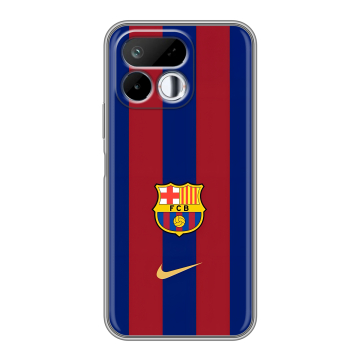 Силиконовый чехол на Realme 16T с принтом Барселона Barcelona