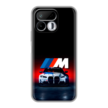 Силиконовый чехол на Realme 16T с принтом БМВ BMW Силиконовый чехол на Realme 16T с принтом БМВ BMW