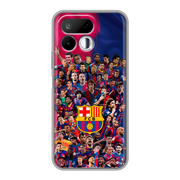 Силиконовый чехол на Realme 16T с принтом Барселона Barcelona Силиконовый чехол на Realme 16T с принтом Барселона Barcelona