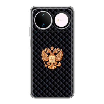 Силиконовый чехол на Huawei Nova 16 с принтом Герб России принт