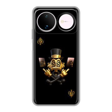 Силиконовый чехол на Huawei Nova 16 с принтом Золотой скрудж макдак