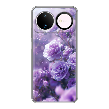 Силиконовый чехол на Huawei Nova 16 с принтом Розы цветы