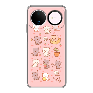 Силиконовый чехол на Huawei Nova 16 с принтом Hello Kitty Хелоу Кити