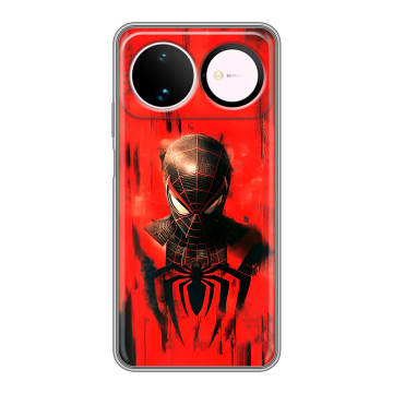 Силиконовый чехол на Huawei Nova 16 с принтом человек паук spiderman