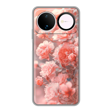 Силиконовый чехол на Huawei Nova 16 с принтом Розы цветы