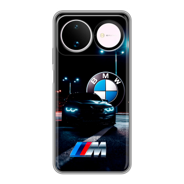 Силиконовый чехол на Huawei Nova 16 с принтом БМВ BMW