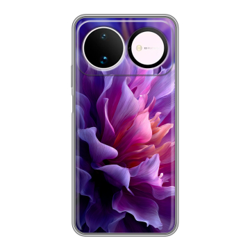 Силиконовый чехол на Huawei Nova 16 с принтом женский цветы