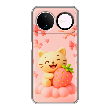 Силиконовый чехол на Huawei Nova 16 с принтом для девочек
