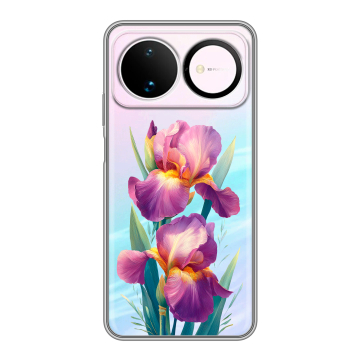 Силиконовый чехол на Huawei Nova 16 с принтом Цветы орхидеи Силиконовый чехол на Huawei Nova 16 с принтом Цветы орхидеи