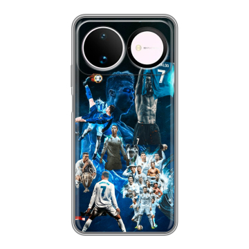 Силиконовый чехол на Huawei Nova 16 с принтом Реал Роналдо
