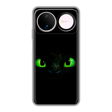 Силиконовый чехол на Huawei Nova 16 с принтом Как приручить дракона