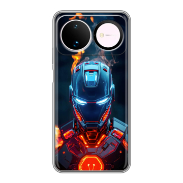 Силиконовый чехол на Huawei Nova 16 с принтом IronMan Железный человек