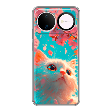Силиконовый чехол на Huawei Nova 16 с принтом Красивый кот Силиконовый чехол на Huawei Nova 16 с принтом Красивый кот