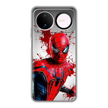 Силиконовый чехол на Huawei Nova 16 с принтом Spiderman Человек паук
