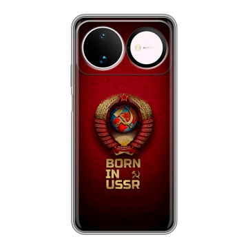 Силиконовый чехол на Huawei Nova 16 с принтом Флаг Герб СССР Силиконовый чехол на Huawei Nova 16 с принтом Флаг Герб СССР