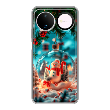 Силиконовый чехол на Huawei Nova 16 с принтом Новый год Силиконовый чехол на Huawei Nova 16 с принтом Новый год