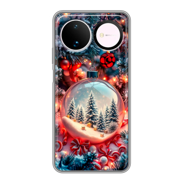 Силиконовый чехол на Huawei Nova 16 с принтом Новый год Силиконовый чехол на Huawei Nova 16 с принтом Новый год