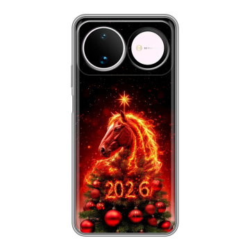 Силиконовый чехол на Huawei Nova 16 с принтом Новый год Силиконовый чехол на Huawei Nova 16 с принтом Новый год