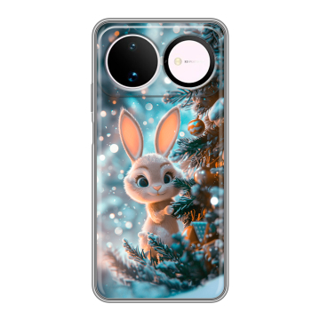 Силиконовый чехол на Huawei Nova 16 с принтом Новый год