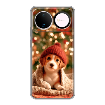 Силиконовый чехол на Huawei Nova 16 с принтом Новый год
