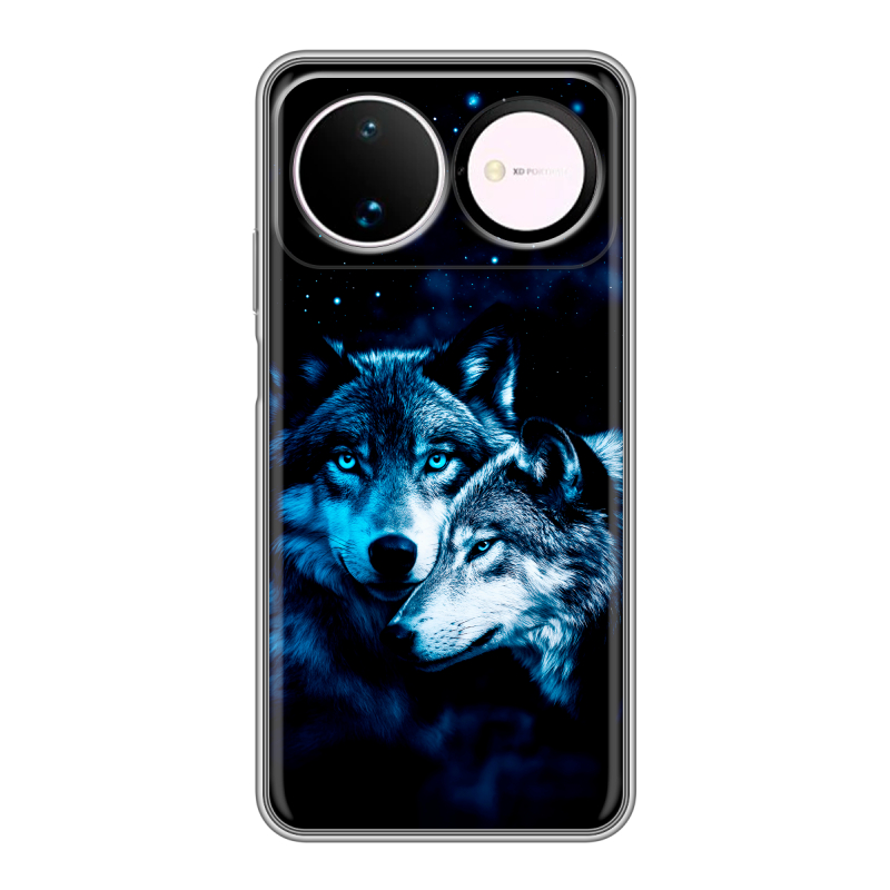 Силиконовый чехол на Huawei Nova 16 с принтом Волки Силиконовый чехол на Huawei Nova 16 с принтом Волки