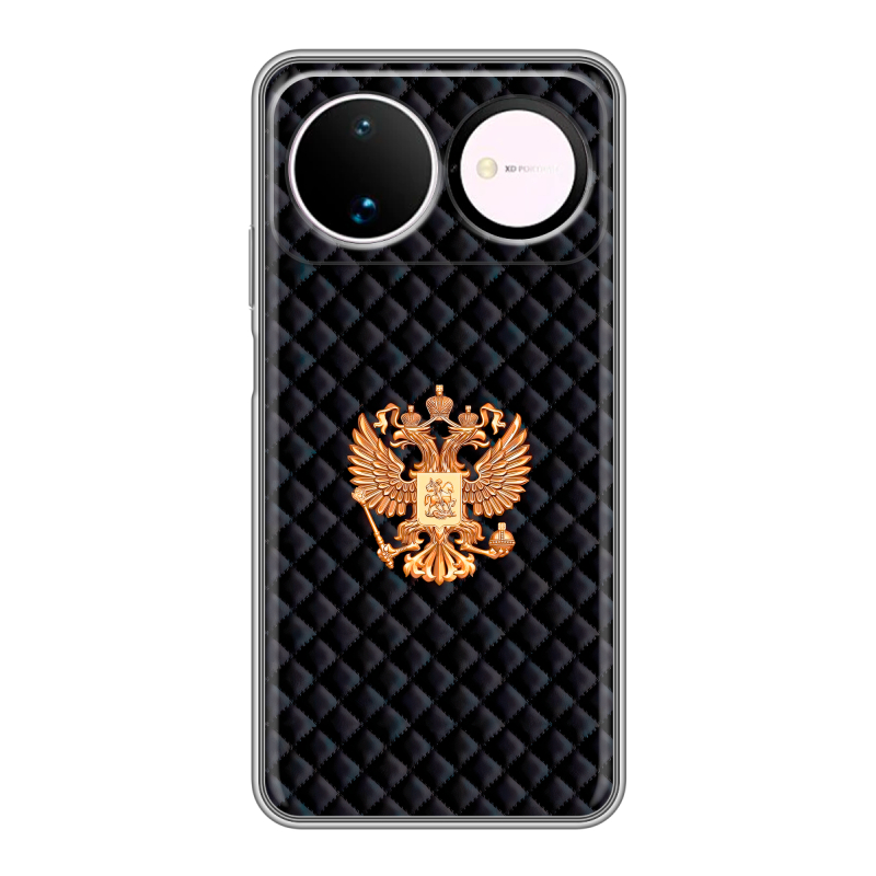 Силиконовый чехол на Huawei Nova 16 с принтом Герб России принт Силиконовый чехол на Huawei Nova 16 с принтом Герб России принт