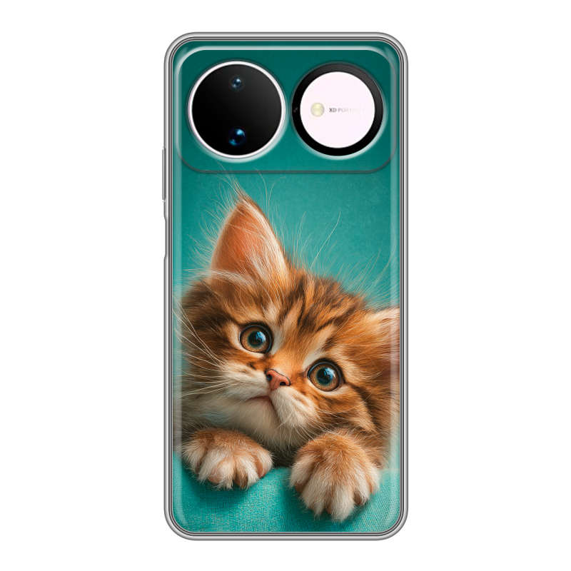 Силиконовый чехол на Huawei Nova 16 с принтом котенок Силиконовый чехол на Huawei Nova 16 с принтом котенок