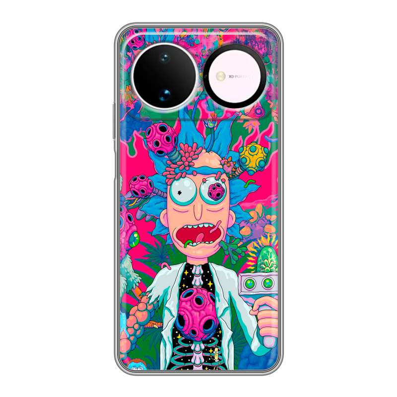 Силиконовый чехол на Huawei Nova 16 с принтом Рик и Морти Rick Morty Силиконовый чехол на Huawei Nova 16 с принтом Рик и Морти Rick Morty