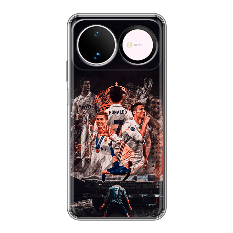 Силиконовый чехол на Huawei Nova 16 с принтом Реал Роналдо Real Ronaldo Силиконовый чехол на Huawei Nova 16 с принтом Реал Роналдо Real Ronaldo
