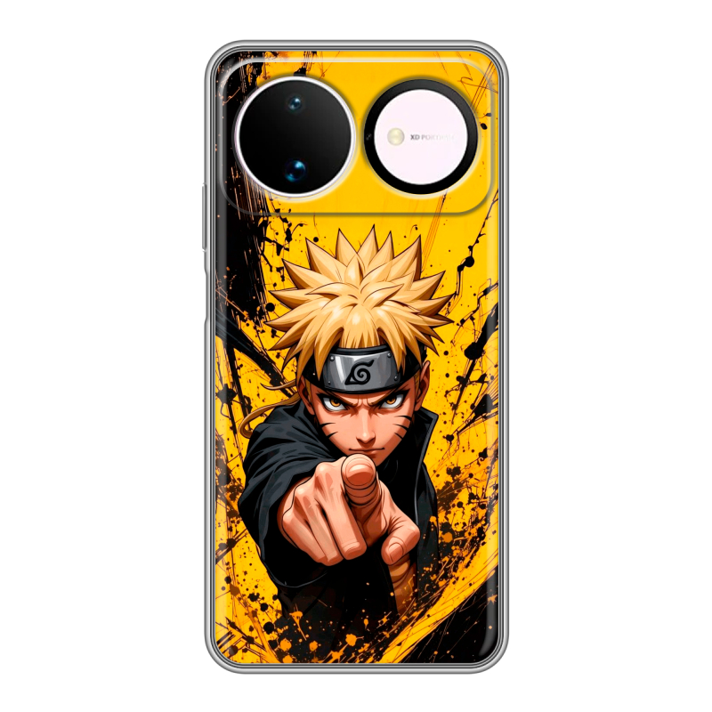 Силиконовый чехол на Huawei Nova 16 с принтом Naruto Наруто Силиконовый чехол на Huawei Nova 16 с принтом Naruto Наруто