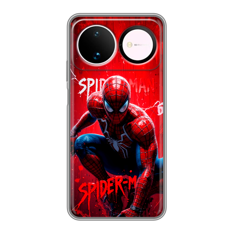 Силиконовый чехол на Huawei Nova 16 с принтом Spiderman Человек паук Силиконовый чехол на Huawei Nova 16 с принтом Spiderman Человек паук