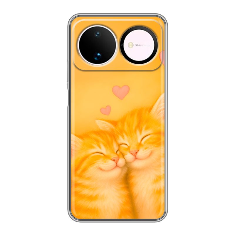 Силиконовый чехол на Huawei Nova 16 с принтом Милые котята Силиконовый чехол на Huawei Nova 16 с принтом Милые котята