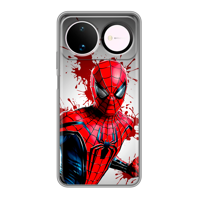 Силиконовый чехол на Huawei Nova 16 с принтом Spiderman Человек паук Силиконовый чехол на Huawei Nova 16 с принтом Spiderman Человек паук