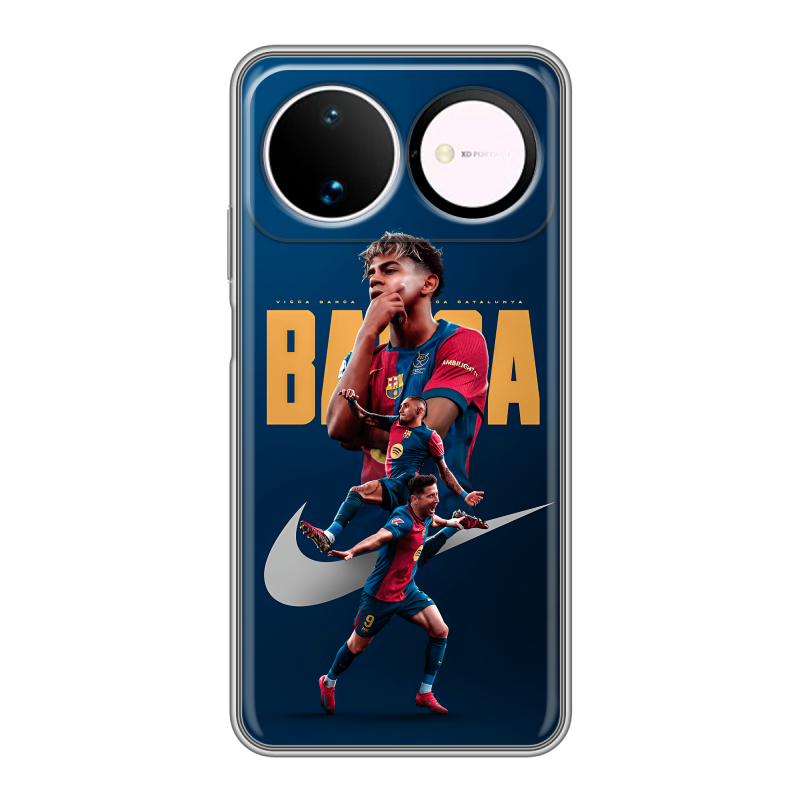 Силиконовый чехол на Huawei Nova 16 с принтом Барселона Barca Yamal Силиконовый чехол на Huawei Nova 16 с принтом Барселона Barca Yamal