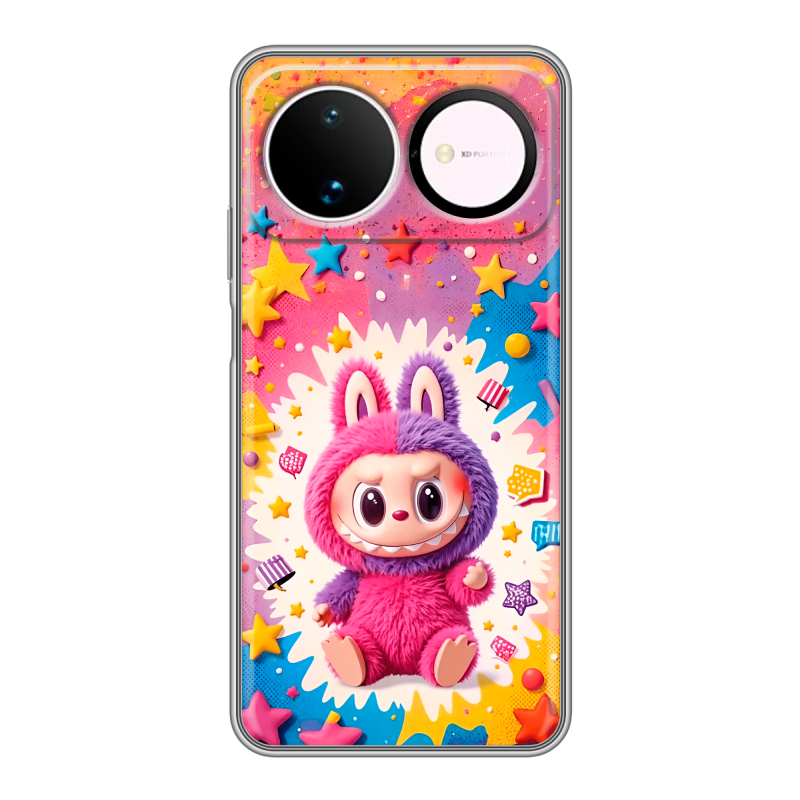 Силиконовый чехол на Huawei Nova 16 с принтом Labubu Лабубу Силиконовый чехол на Huawei Nova 16 с принтом Labubu Лабубу