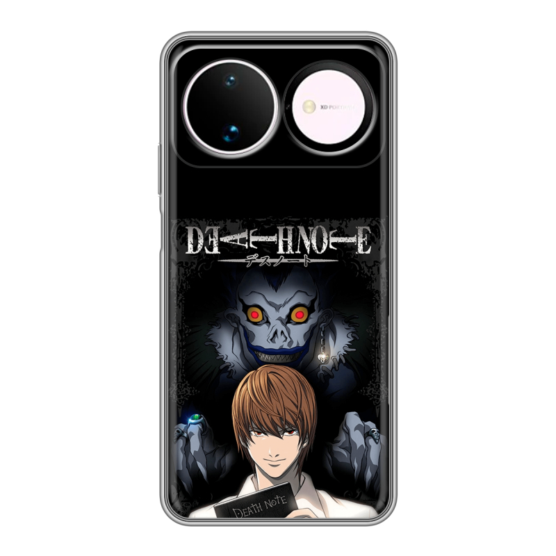 Силиконовый чехол на Huawei Nova 16 с принтом Death note Тетрадь смерти Силиконовый чехол на Huawei Nova 16 с принтом Death note Тетрадь смерти