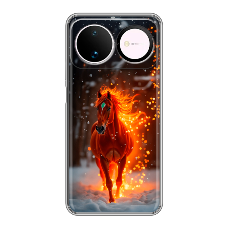 Силиконовый чехол на Huawei Nova 16 с принтом Новый год Силиконовый чехол на Huawei Nova 16 с принтом Новый год