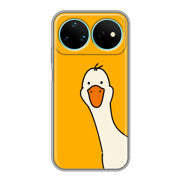 Силиконовый чехол на Huawei Nova 16 Pro с принтом Утка Силиконовый чехол на Huawei Nova 16 Pro с принтом Утка
