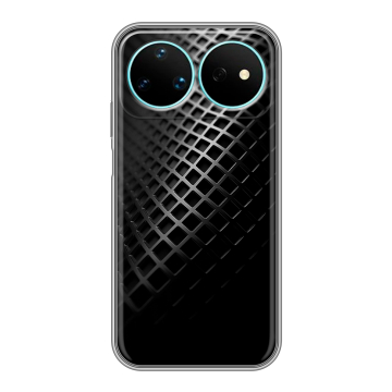 Силиконовый чехол на Huawei Nova 16 Pro с принтом Текстура металла