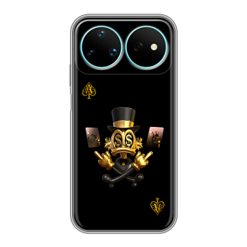 Силиконовый чехол на Huawei Nova 16 Pro с принтом Золотой скрудж макдак Силиконовый чехол на Huawei Nova 16 Pro с принтом Золотой скрудж макдак