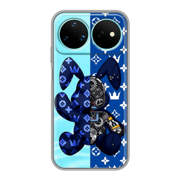 Силиконовый чехол на Huawei Nova 16 Pro с принтом Луи робот