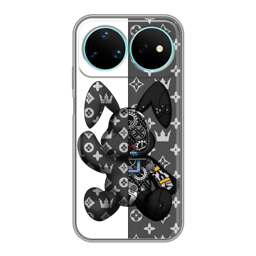 Силиконовый чехол на Huawei Nova 16 Pro с принтом Луи робот