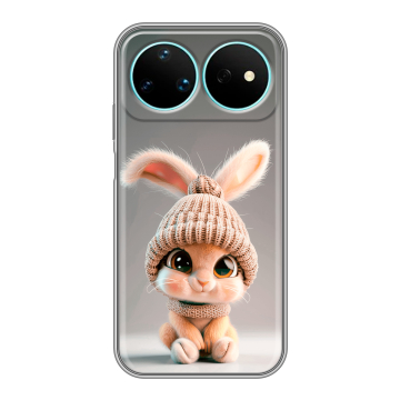 Силиконовый чехол на Huawei Nova 16 Pro с принтом Кролик