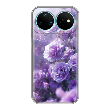 Силиконовый чехол на Huawei Nova 16 Pro с принтом Розы цветы